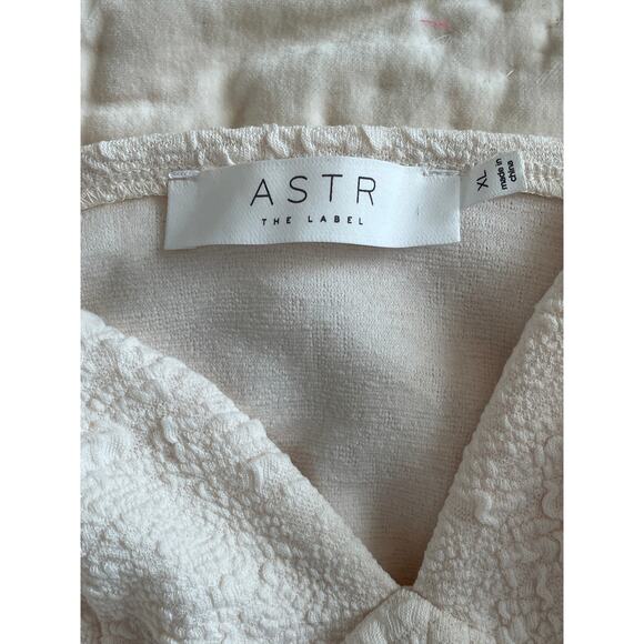 ASTR THE LABEL Cream Corset Top NWOT SZ XL - Picture 5 of 6